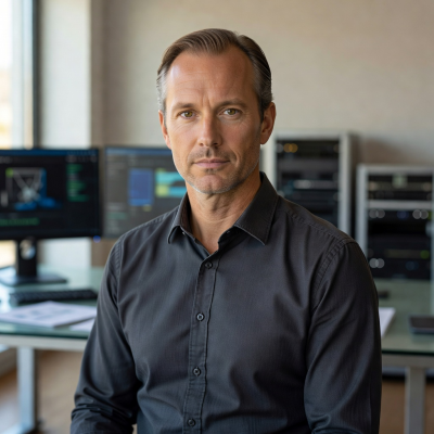 Portrait of Anders Eriksen, Head of Engineering at hushmovari.life