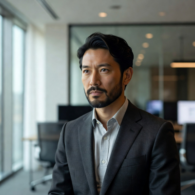 Portrait of Kenji Takahashi, CTO and Co-Founder of hushmovari.life